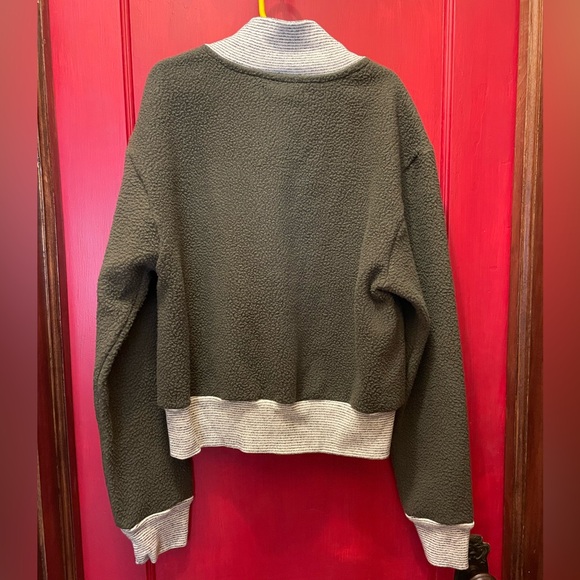 NWT Shore Seattle full zip Sherpa bomber - Picture 2 of 5